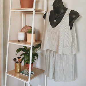 Silver Day-to-Night Romper - One❤️Clothing (SM)